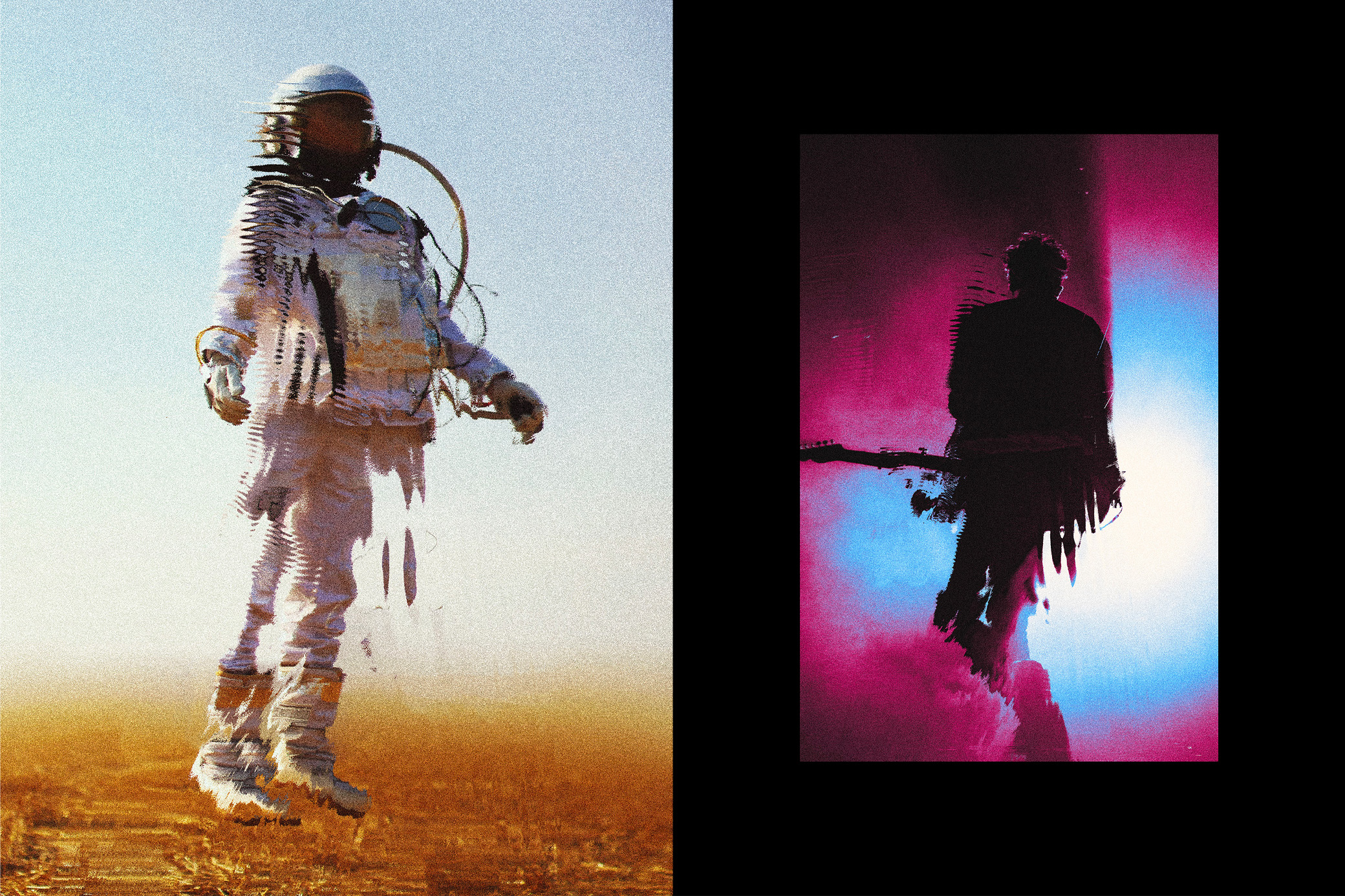 Distorted Mismatches Photo Effect