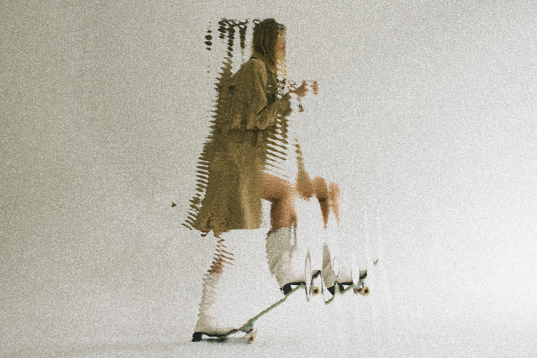 Distorted Mismatches Photo Effect