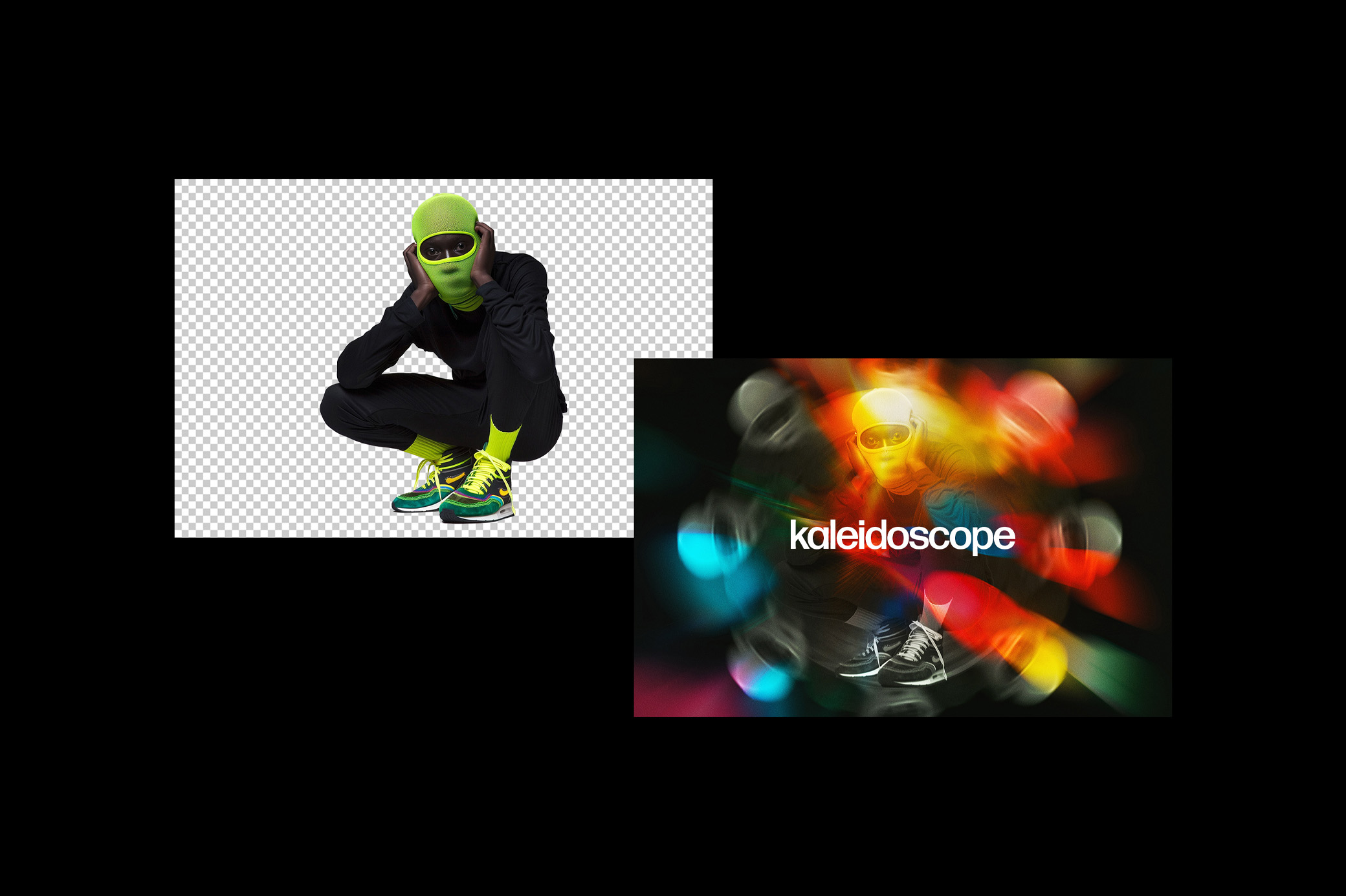 Kaleidoscope Prism Photo Effect