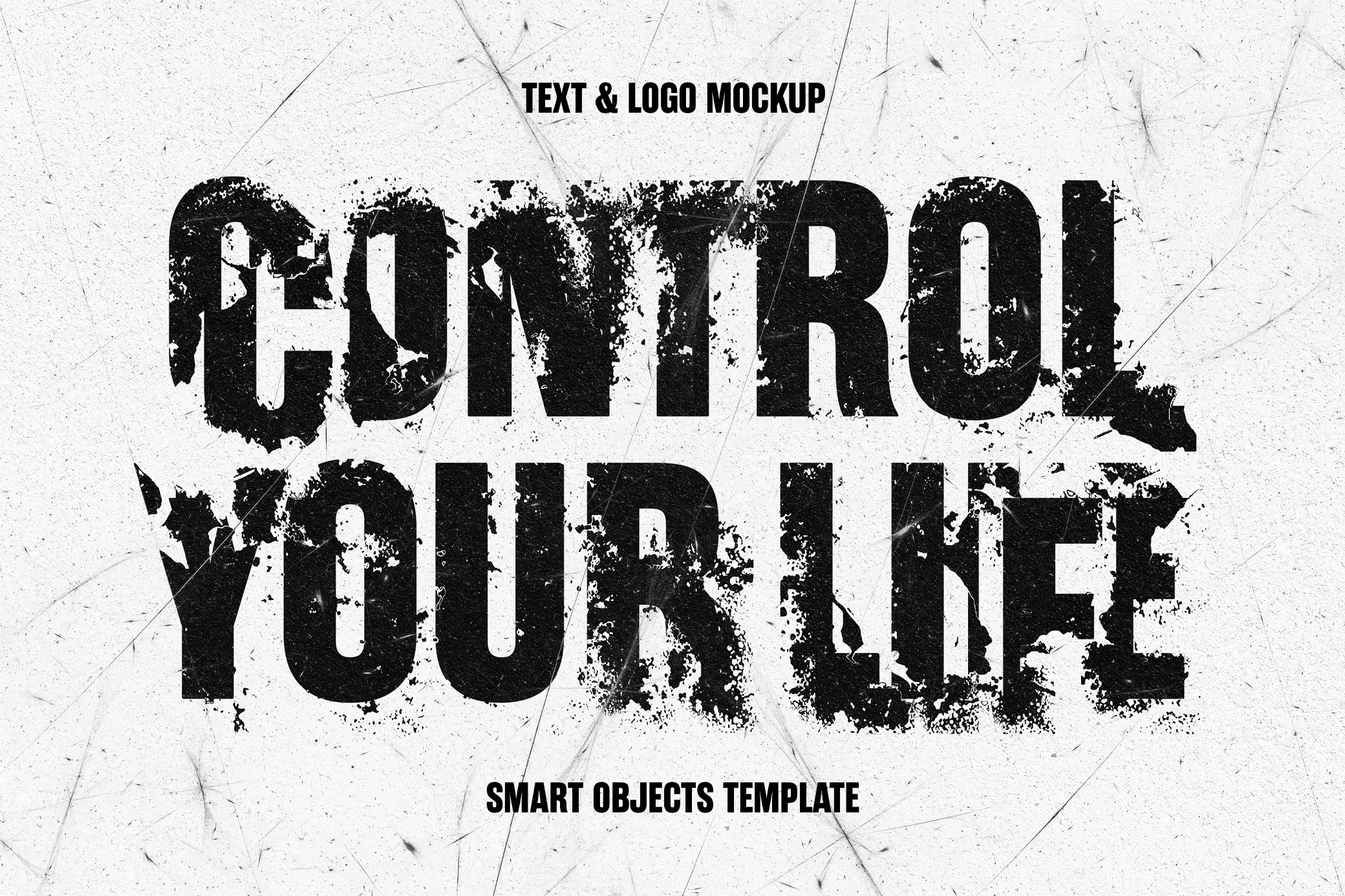 Destroyed Text Effect