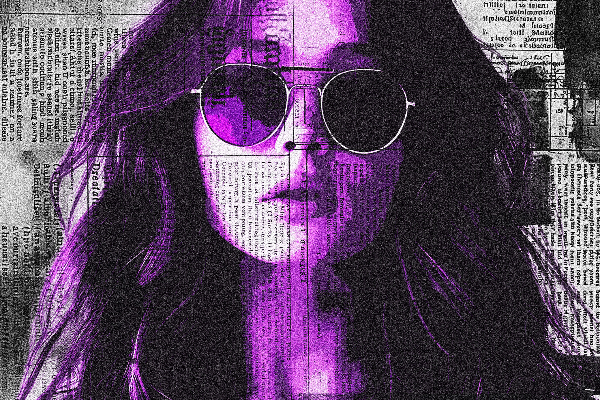 Newspaper Pieces Photo Effect