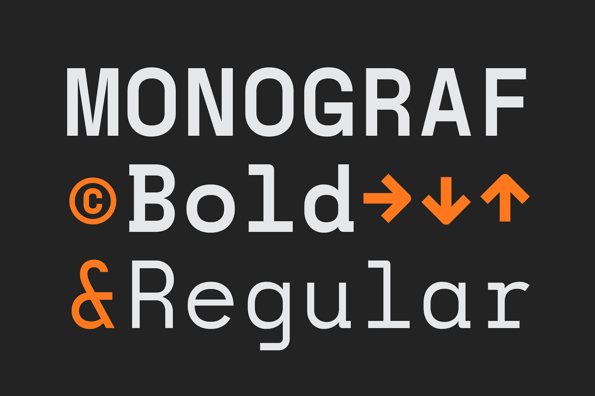 Monograf Sans Serif Family