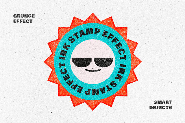 Download Grunge Ink Stamp Effect