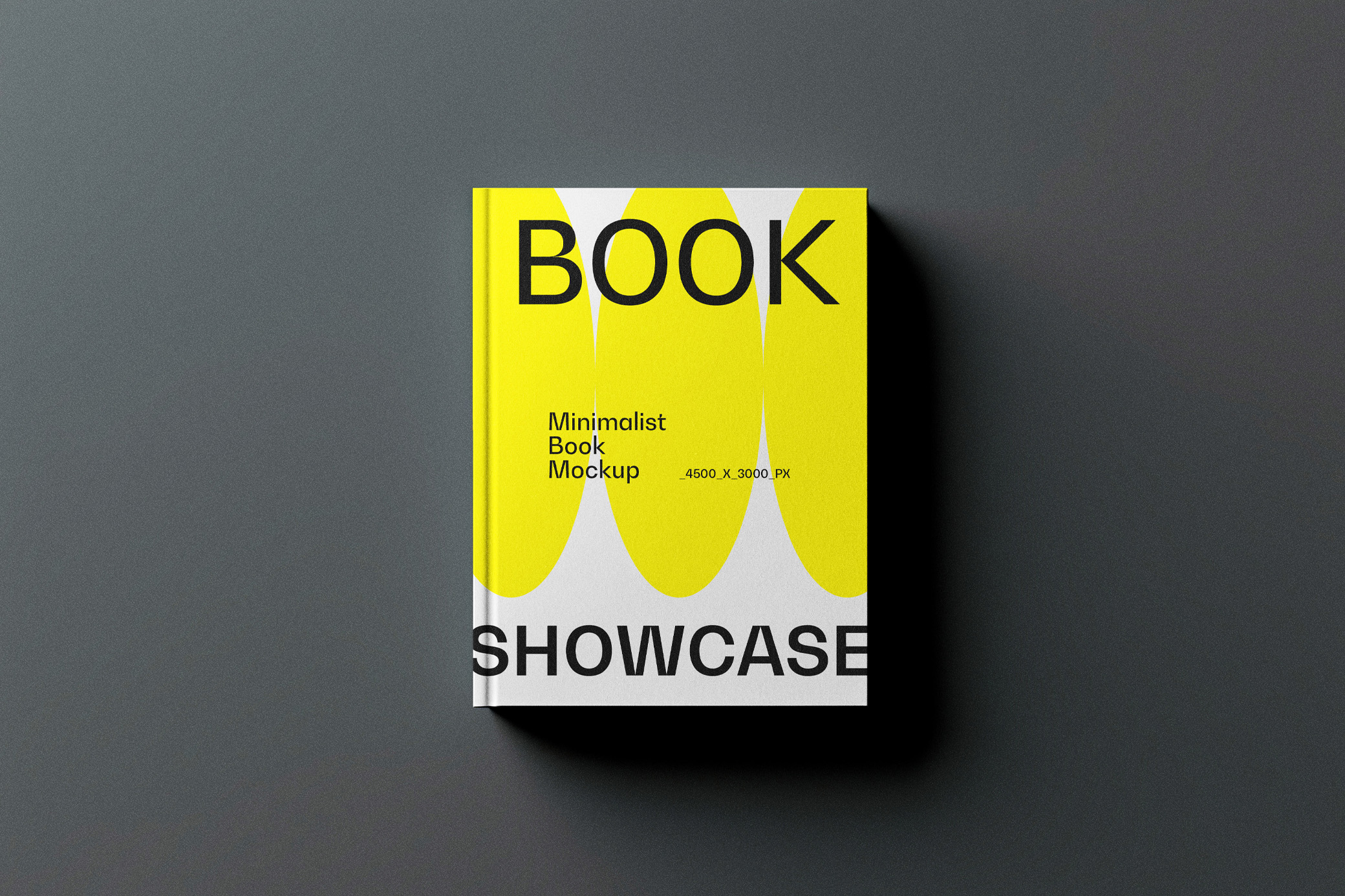 Minimalist Hardcover Book Mockup