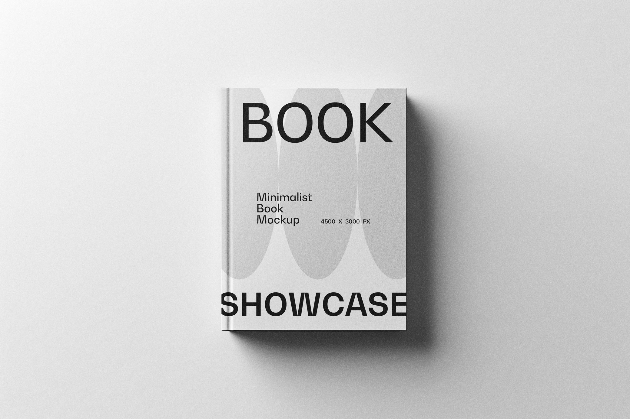 Minimalist Hardcover Book Mockup