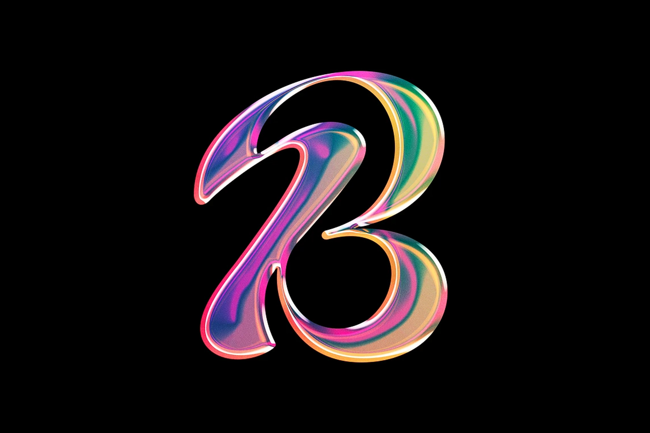 Chrome Text & Logo Effect