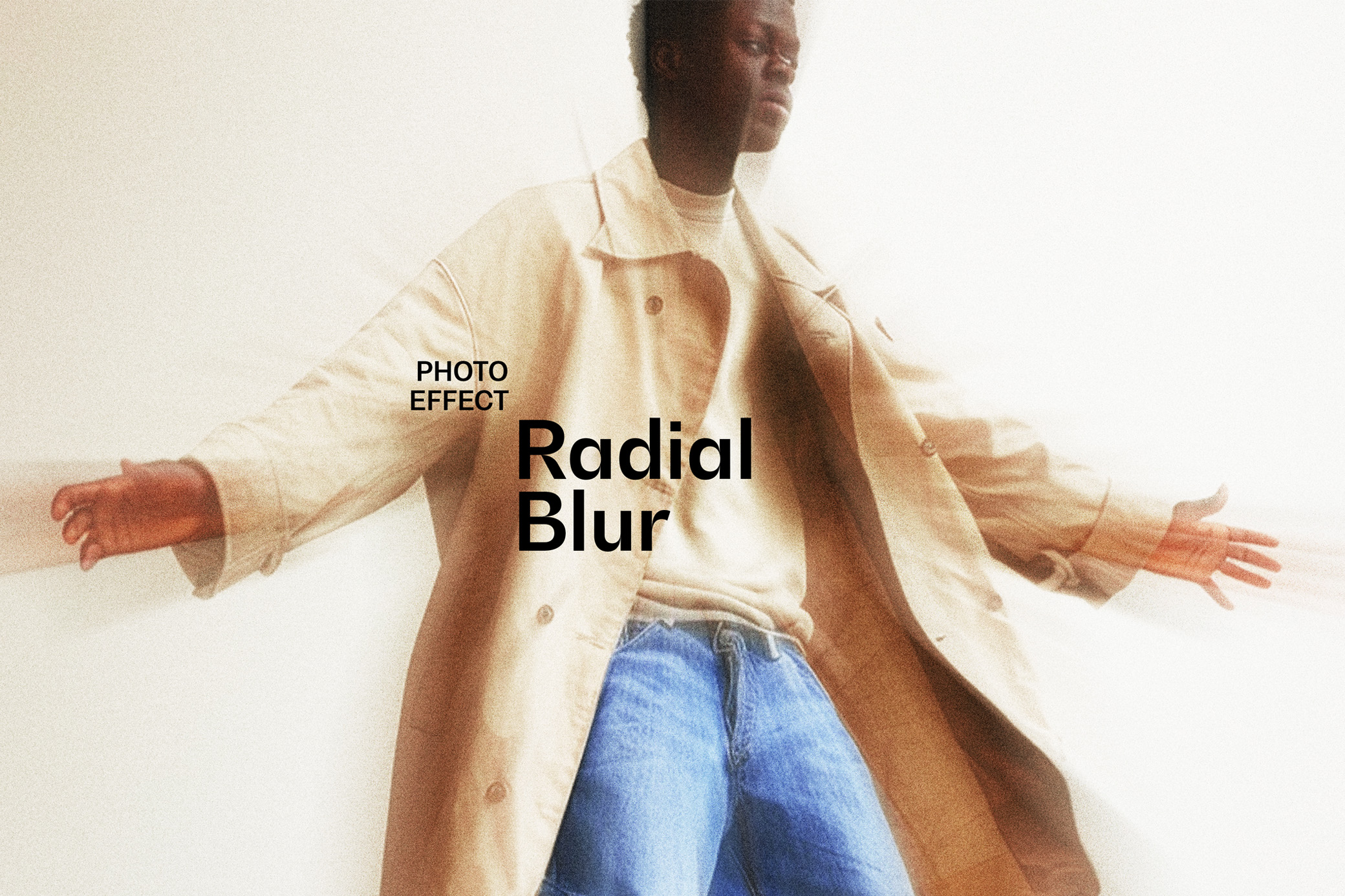 Download Warm Radial Blur Photo Effect