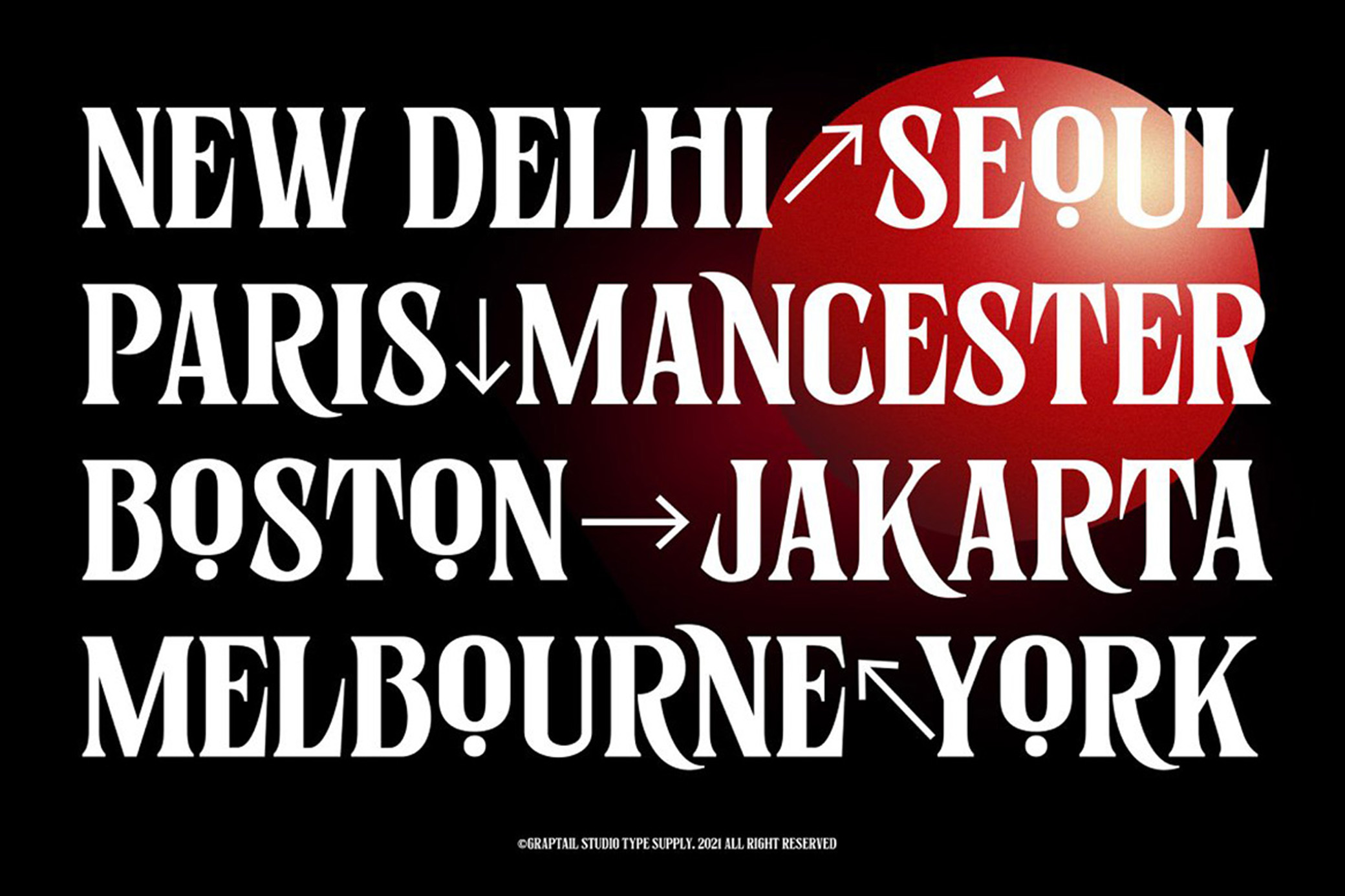 Download Sernes — Display Font