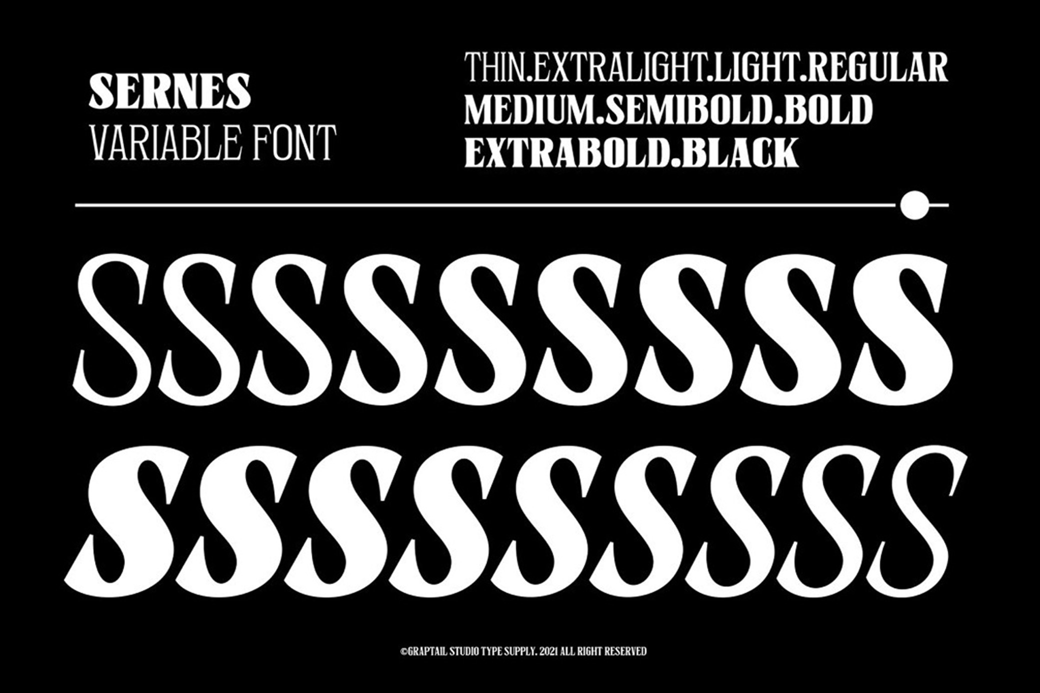 Download Sernes — Display Font