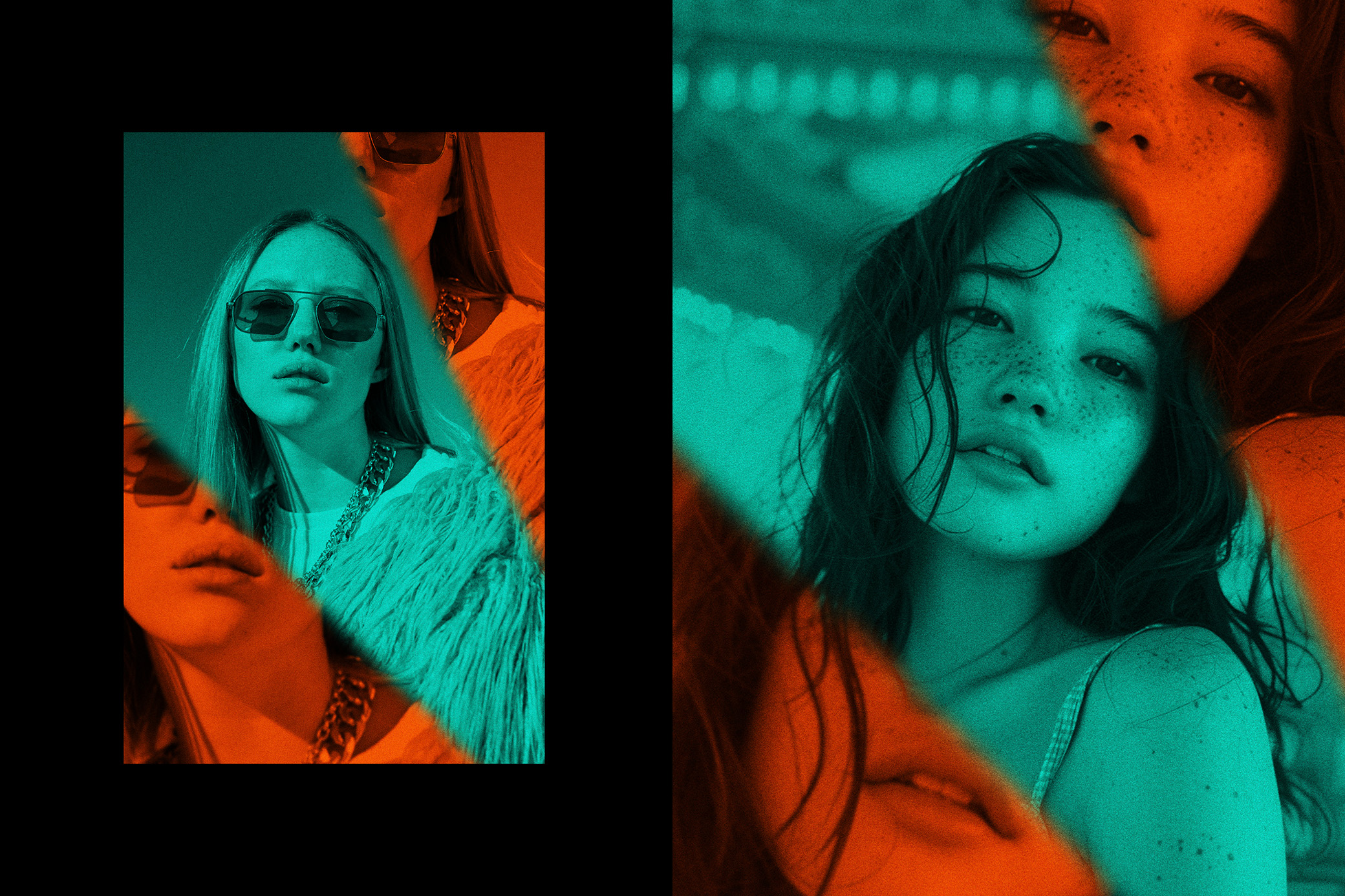 Download Prismatic Pieces Photo Effect