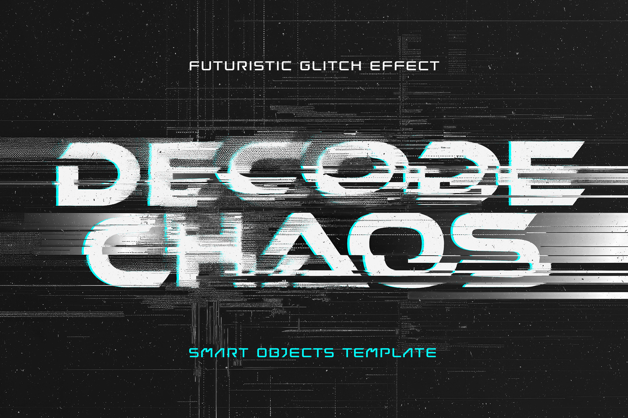 Download Destroy Cyber Glitch Text Effect