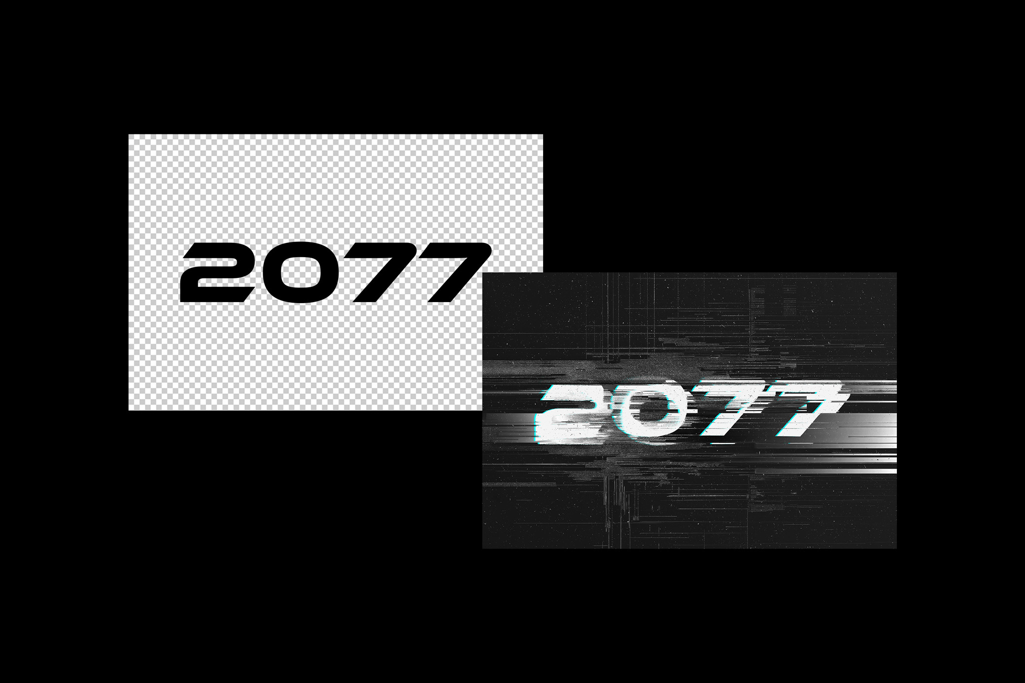 Download Destroy Cyber Glitch Text Effect