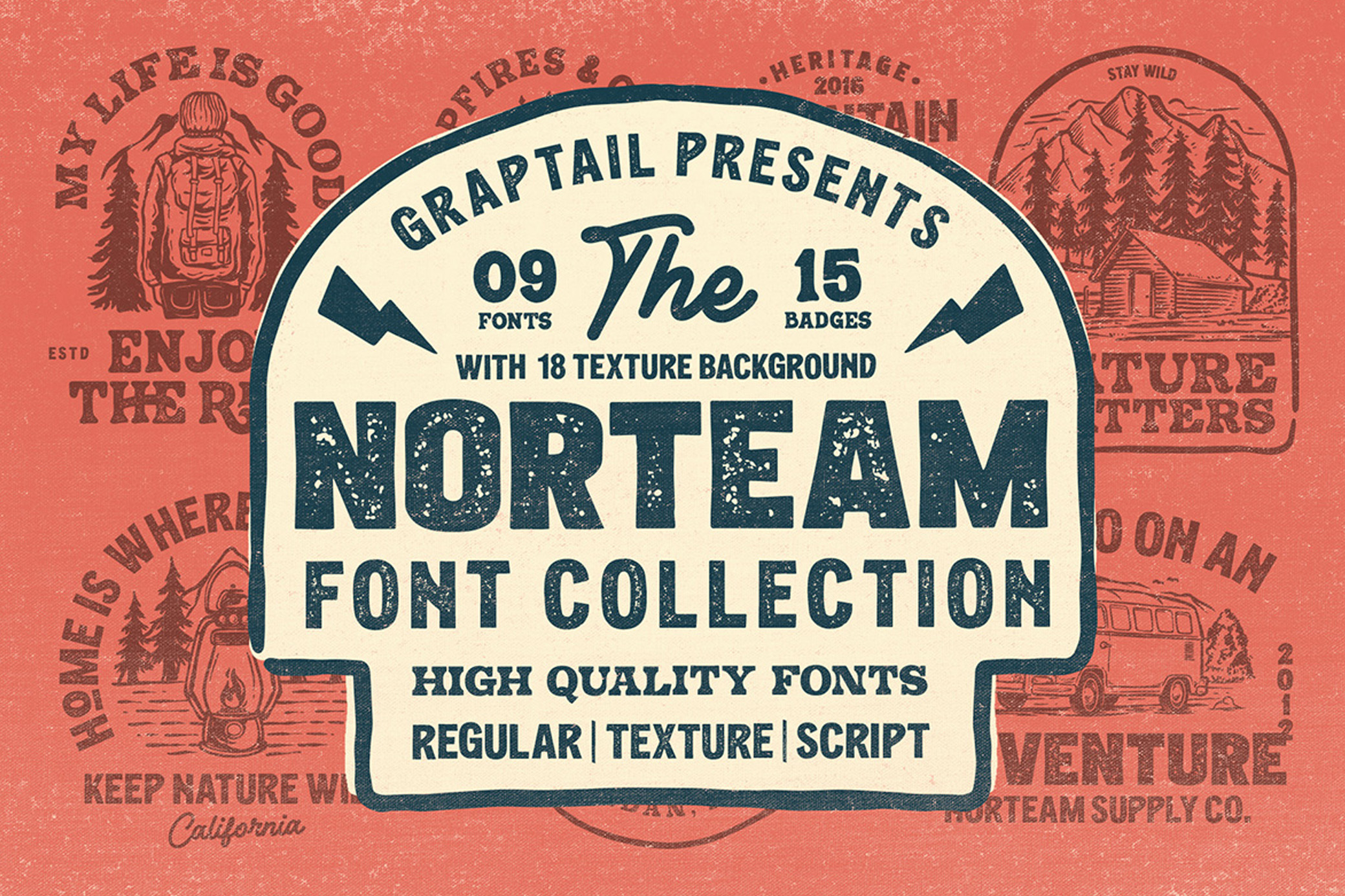 Norteam | Font Collection