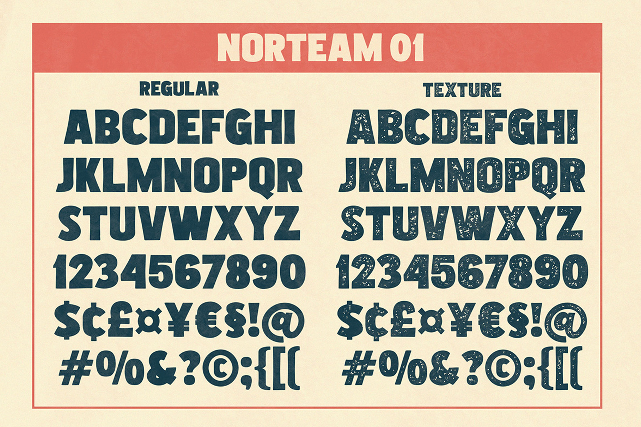 Norteam | Font Collection