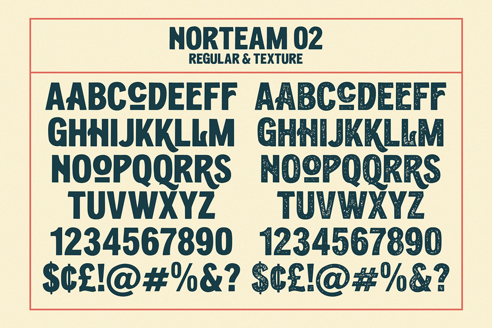 Norteam | Font Collection