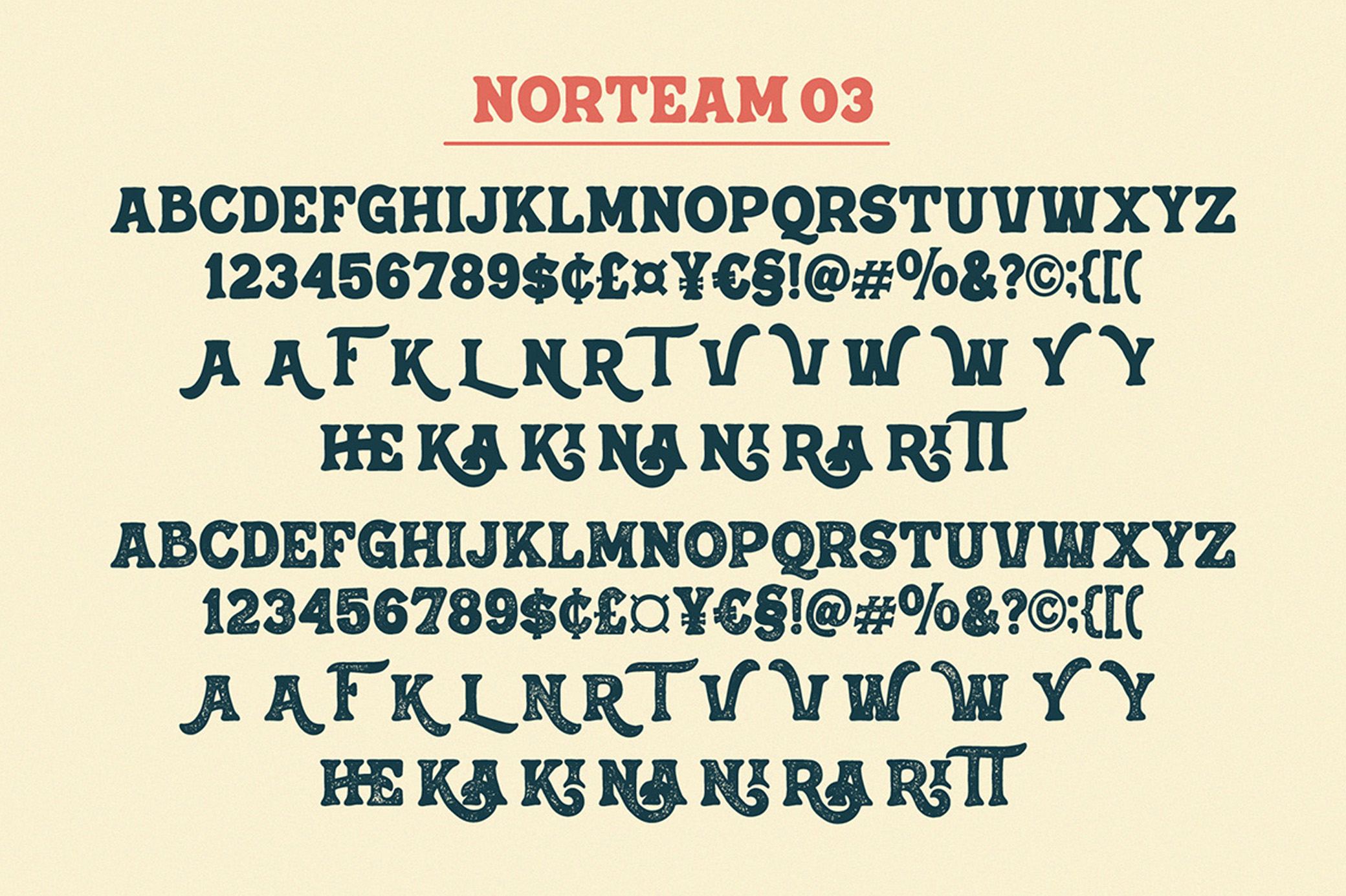 Norteam | Font Collection