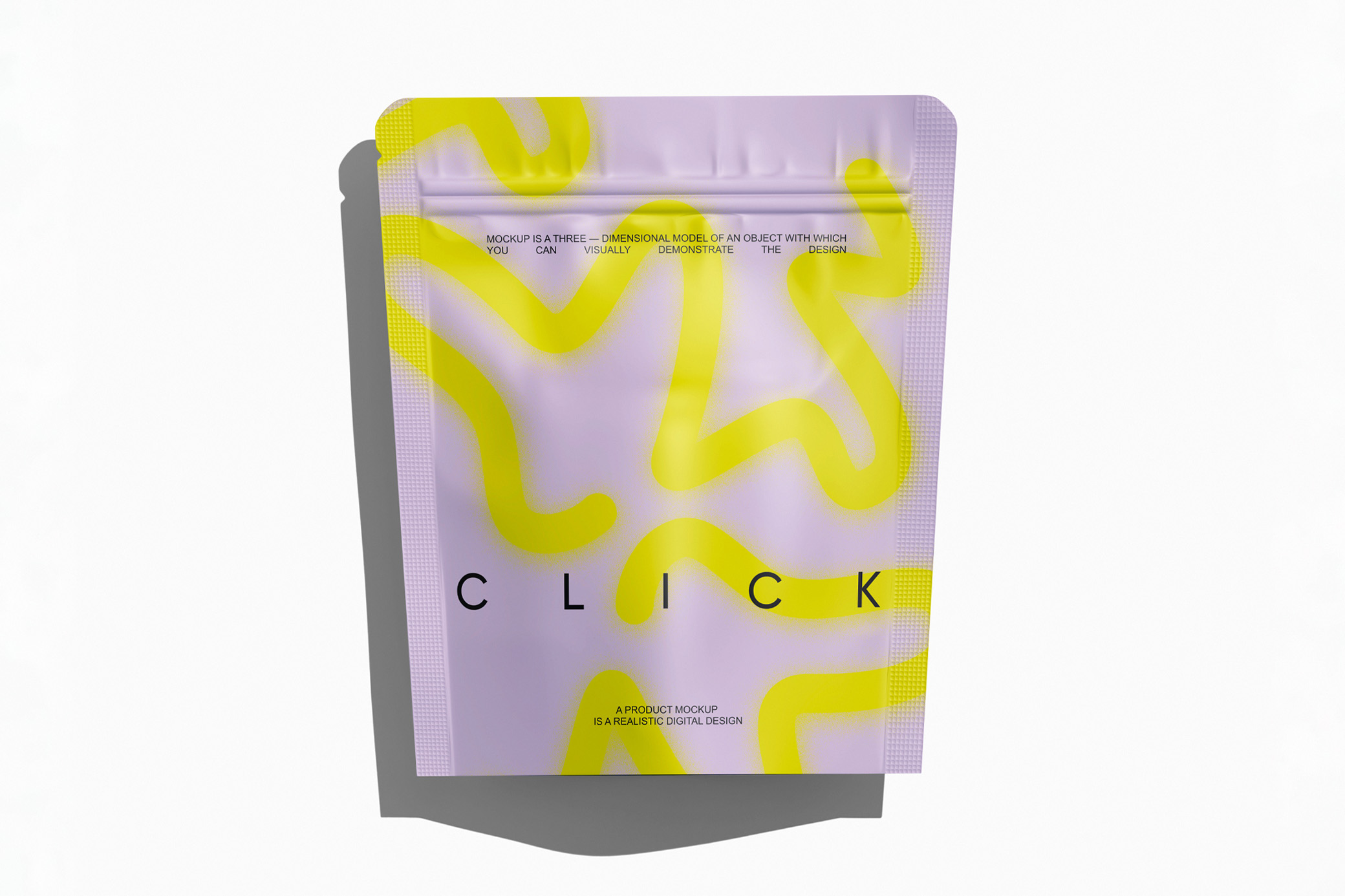 Download Matte Stand-Up Pouch Mockup Vol.4