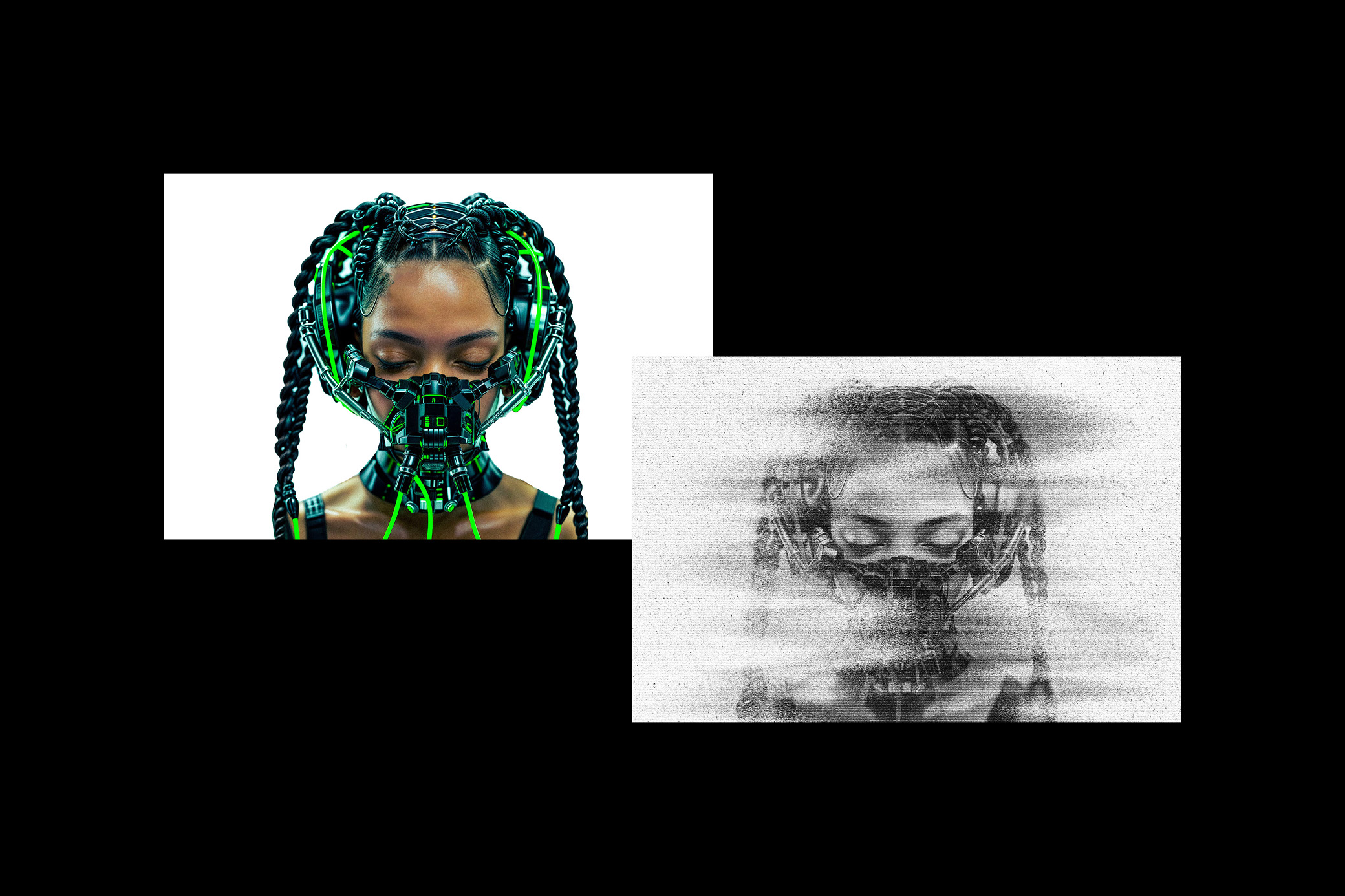 Sand Storm Photo Effect