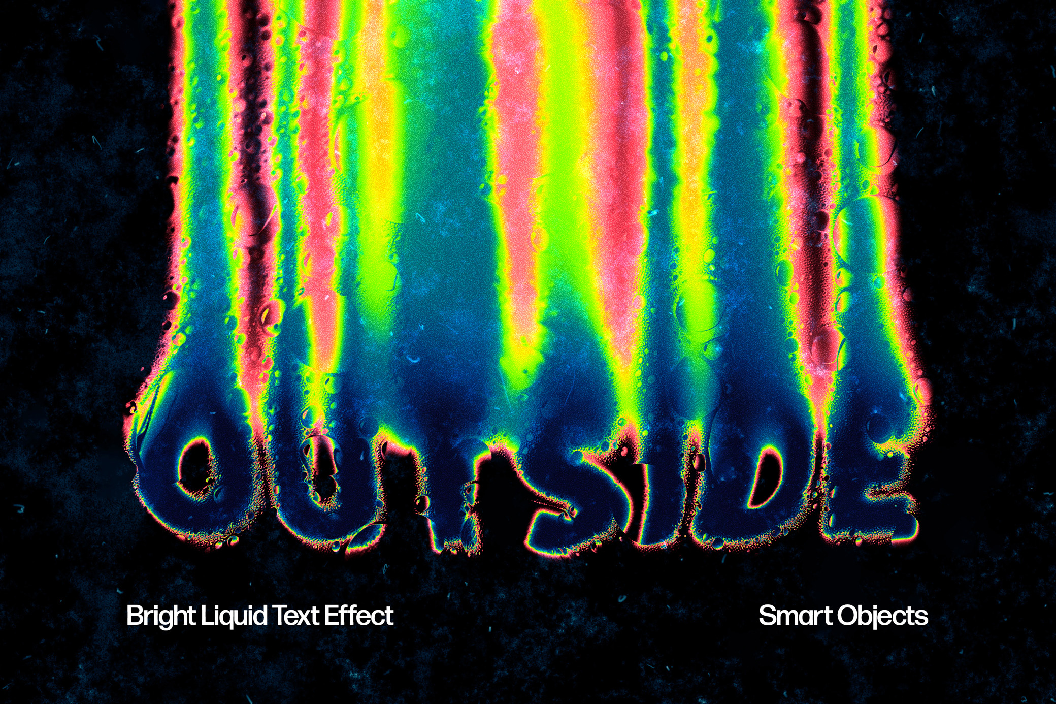 Download Trippy Liquid Distort Text Effect