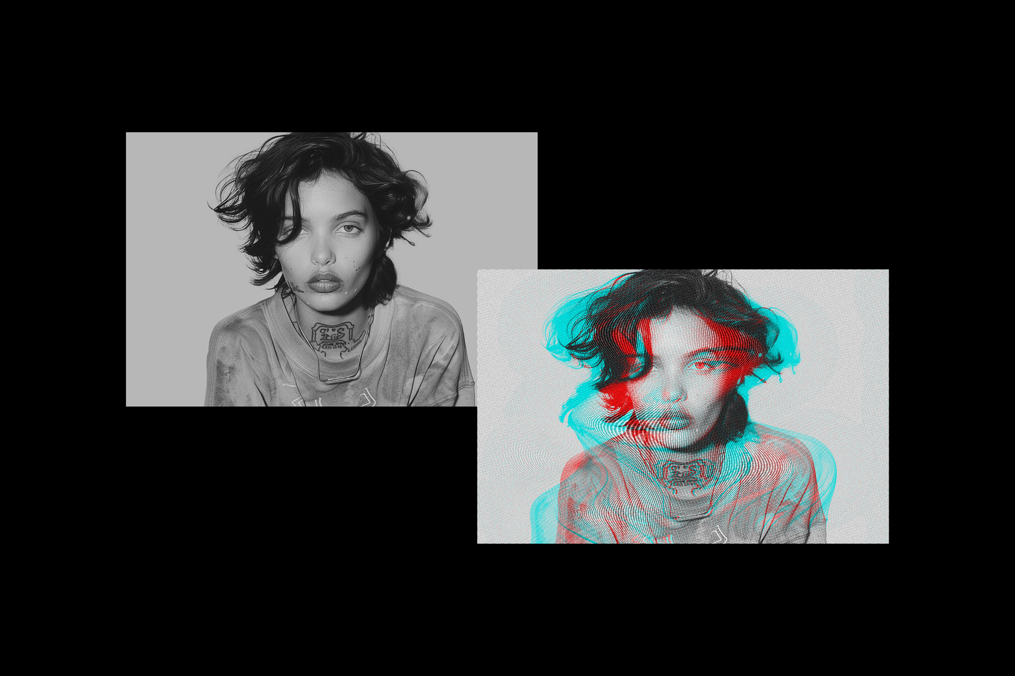 TV Flicker Photo Effect