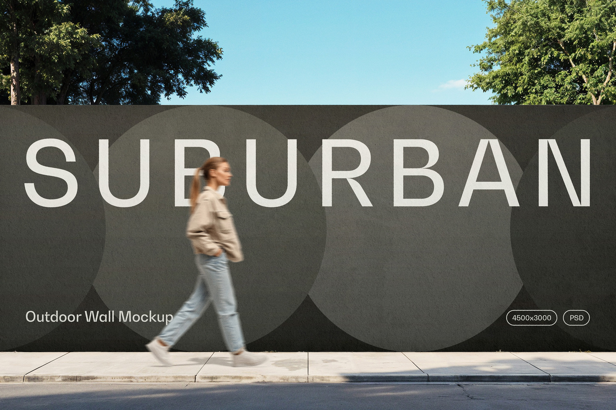 Construction Zone Wall Mockup