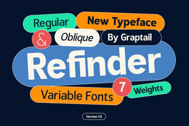 Refinder — New Grotesk Typeface