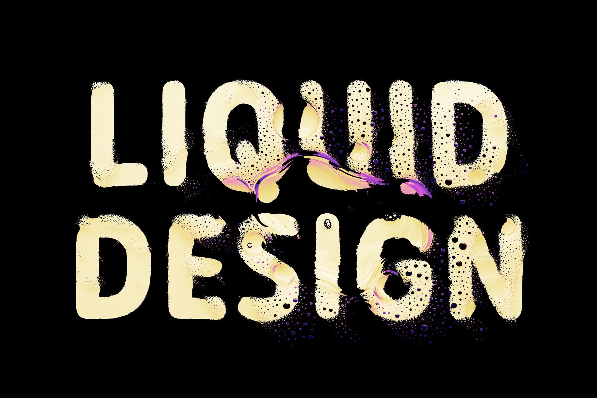 Liquid Design Distortion Effect