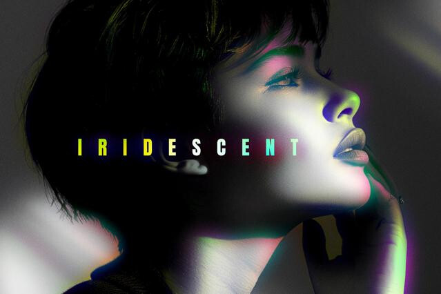Iridescent Aura Photo Effect