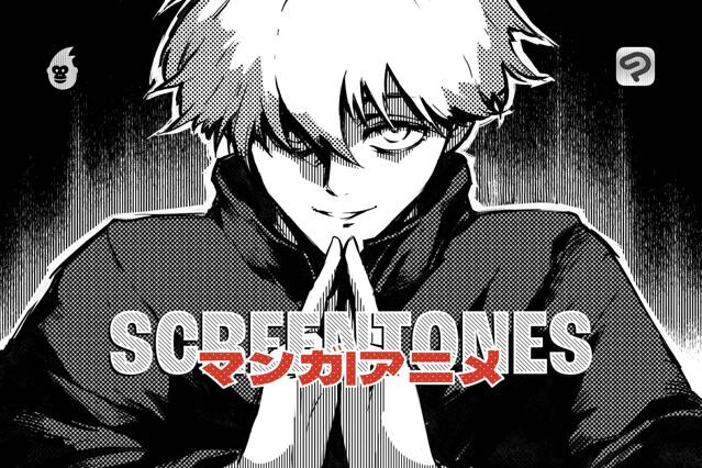 Manga Screentone Brushes for Clip Studio Paint