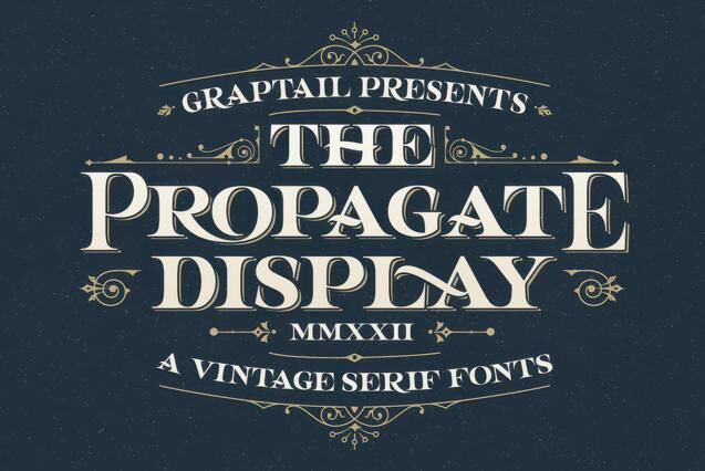 Propagate — Vintage Serif