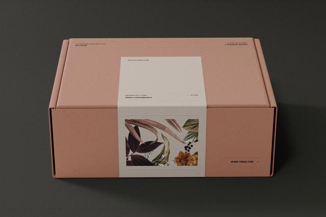 PASTEL Shipping Box Mockup Vol.3