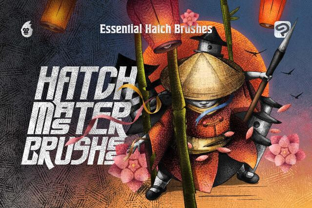Hatch Master Brushes for Clip Studio Paint
