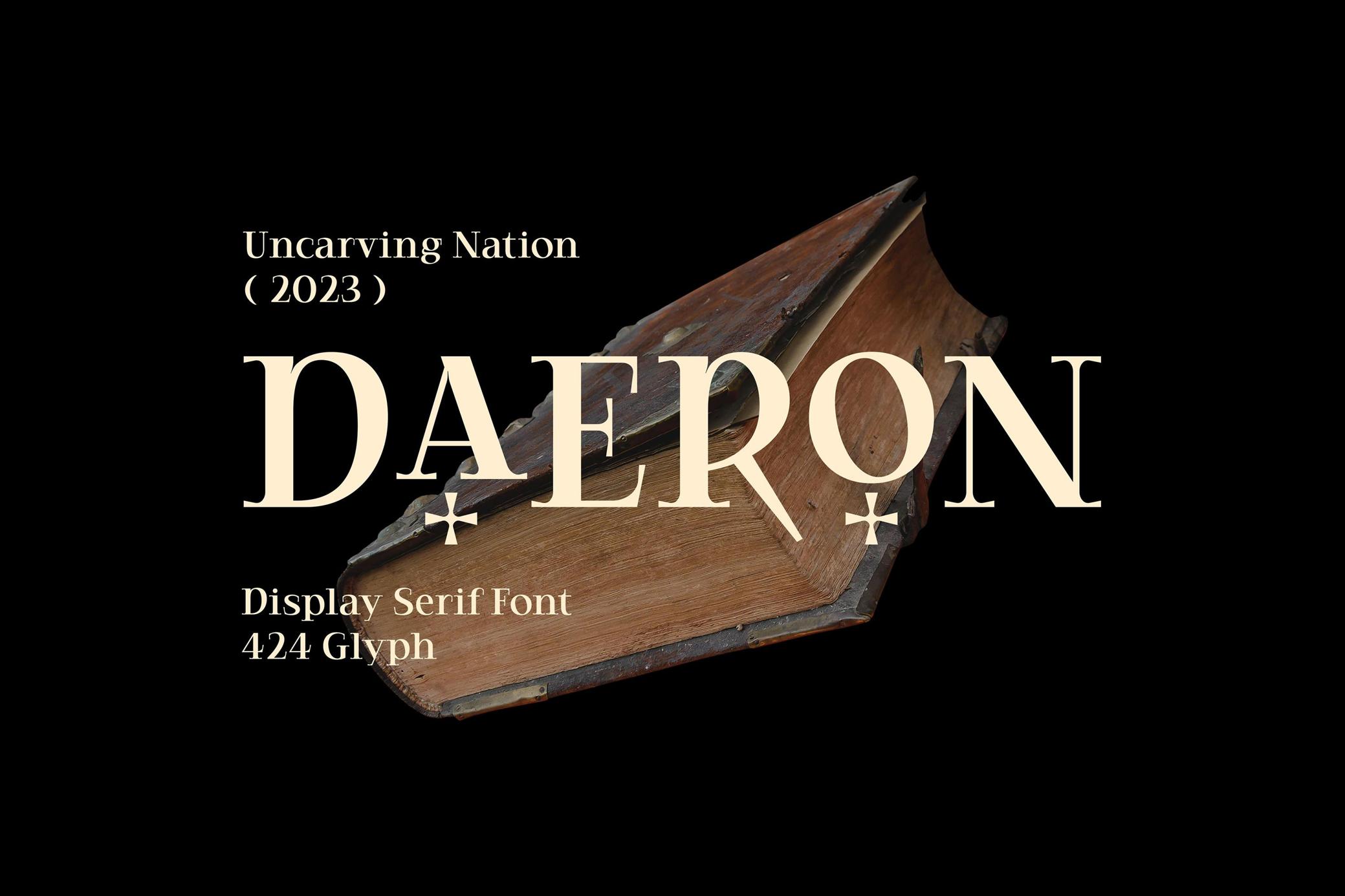 Daeron Display Serif