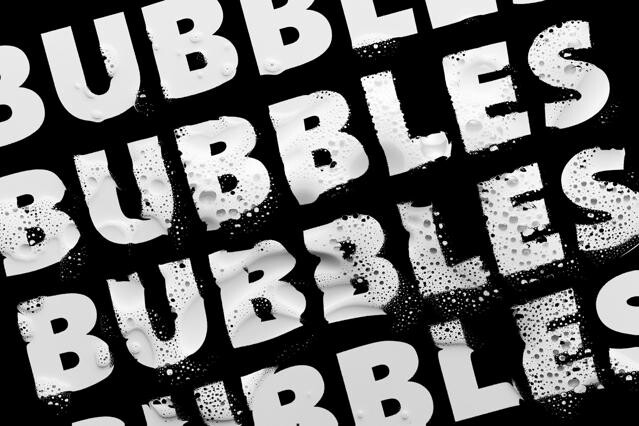 Distort Bubble Text Effect