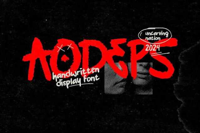 Aodeps — Display Font