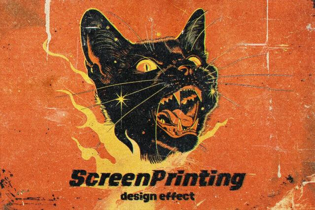 Screen Printing Design Effect
