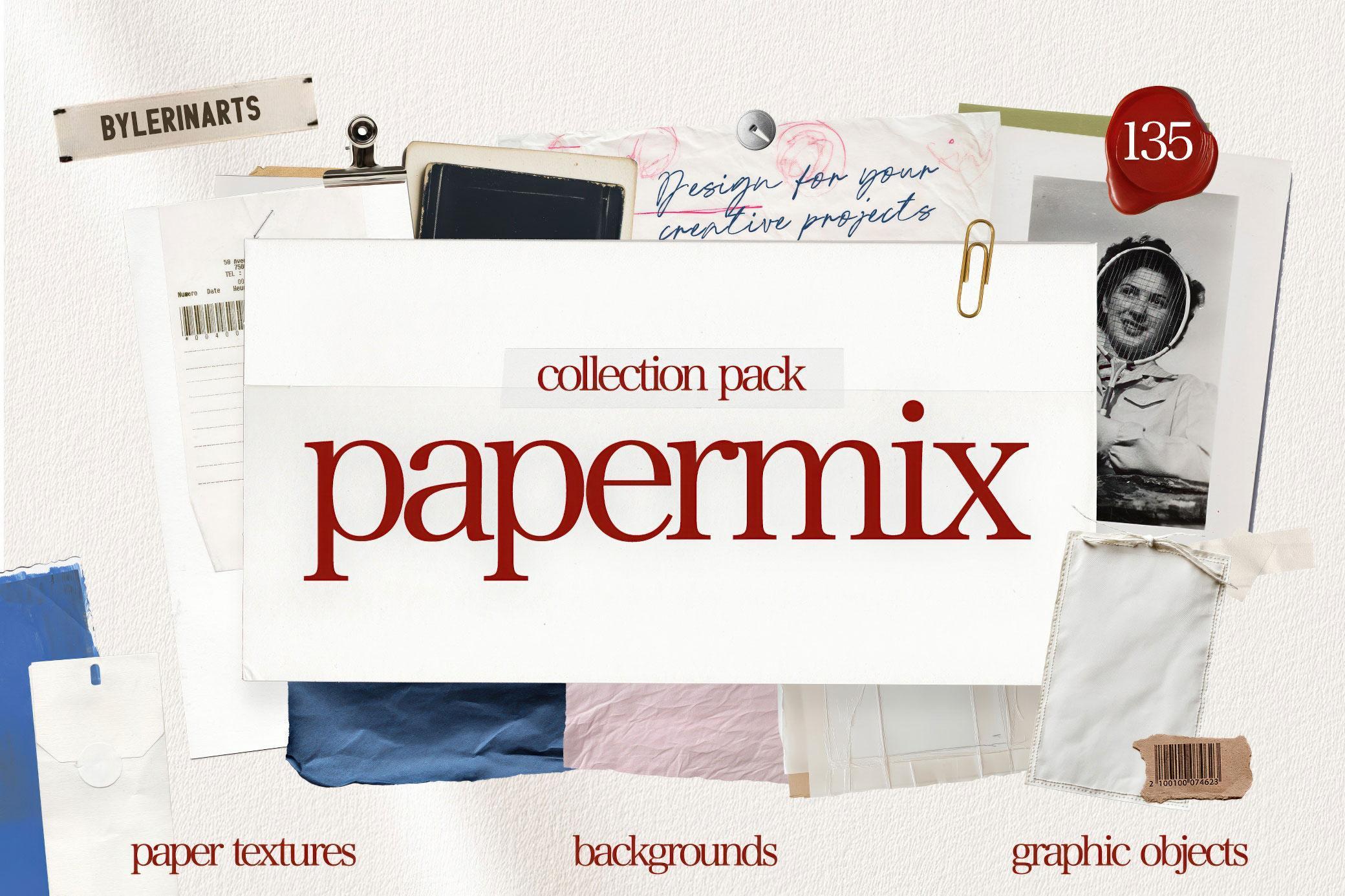 Papermix: Paper Textures Collection