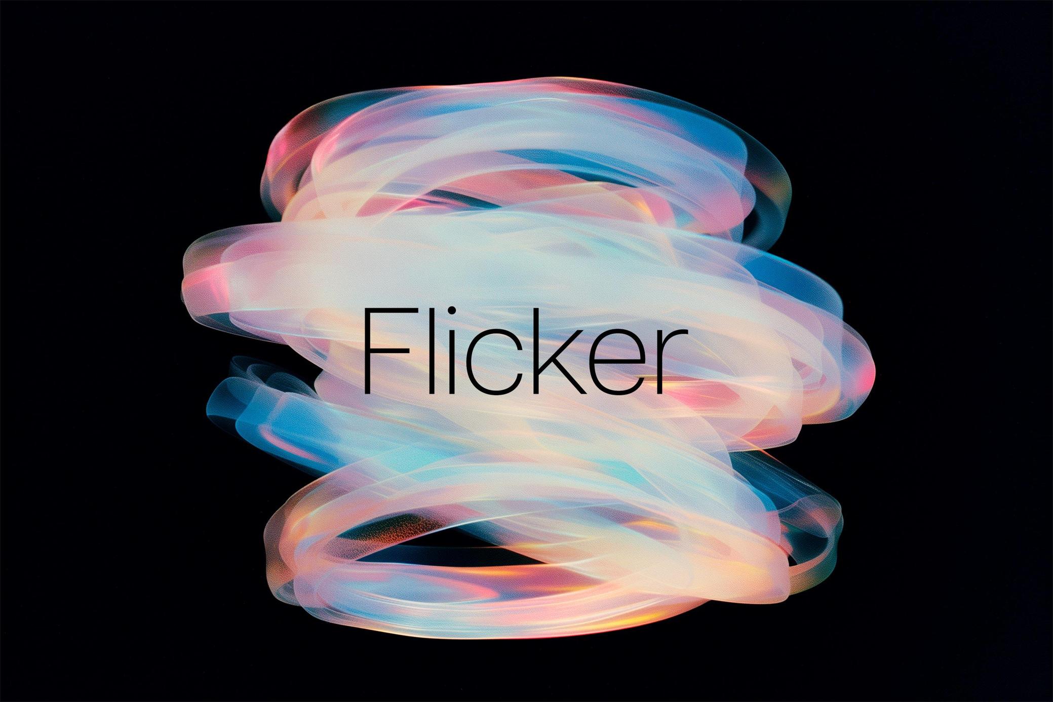 Flicker: Abstract Backgrounds