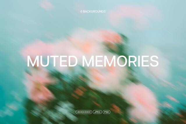 Muted Memories: Abstract Backgrounds