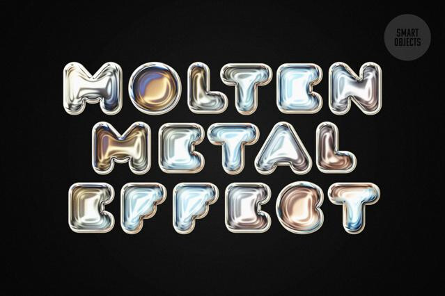 Molten Metal Text & Logo Effect