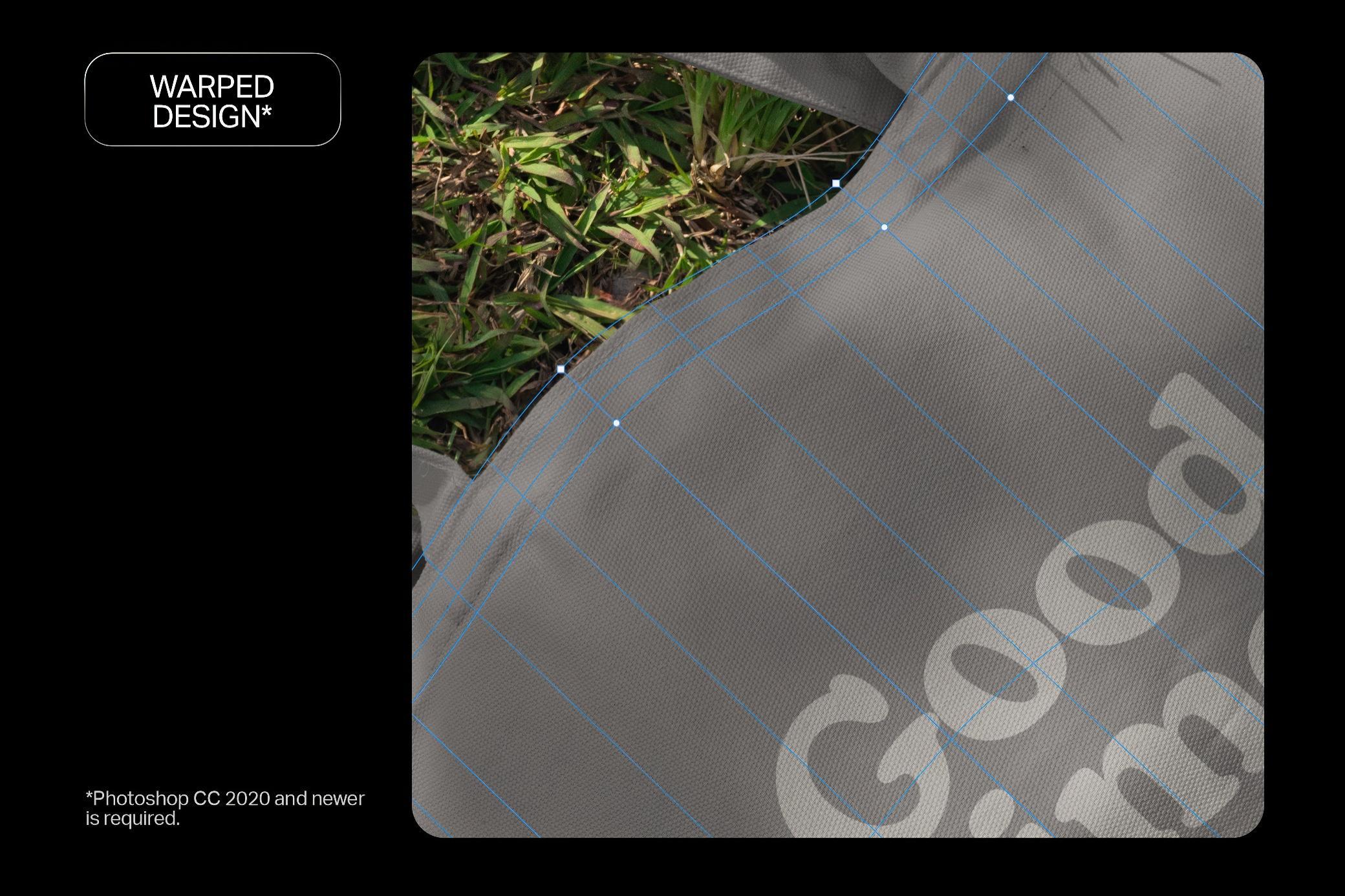 Closeup Tote Bag Mockup