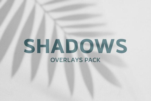 Leaves Shadows Overlay Pack