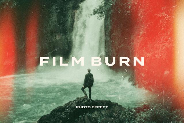 Download Film Burn Photo Effect