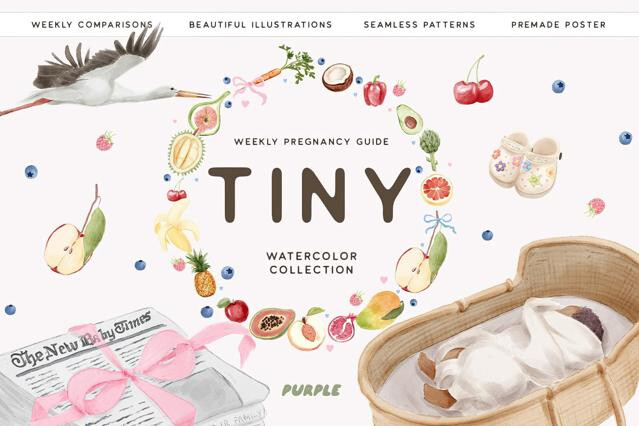 TINY — Watercolor Collection