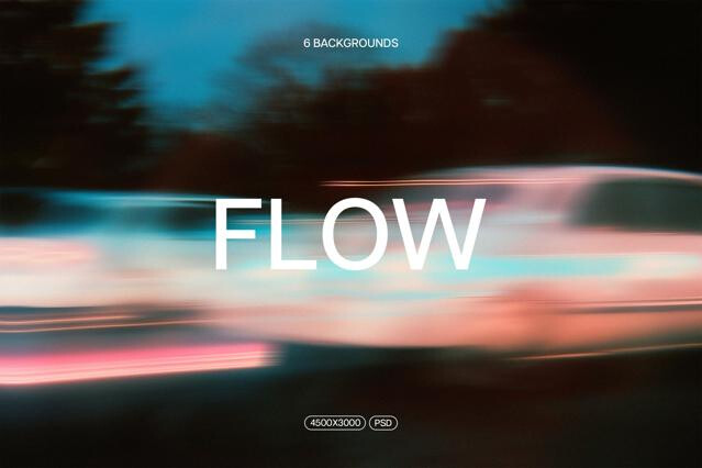 Flow Backgrounds