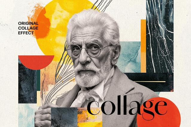 Abstract Collage Photo Effect