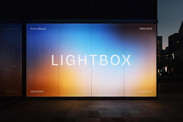 Large Screen Outdoor Mockup