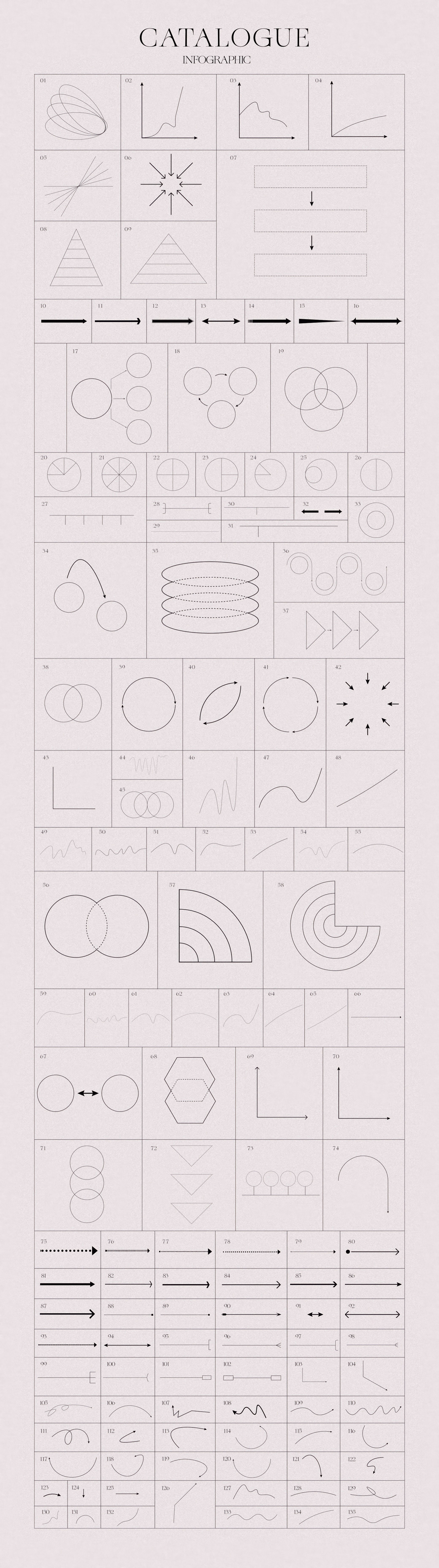 GRADIENTS: Lines & Shapes Collection