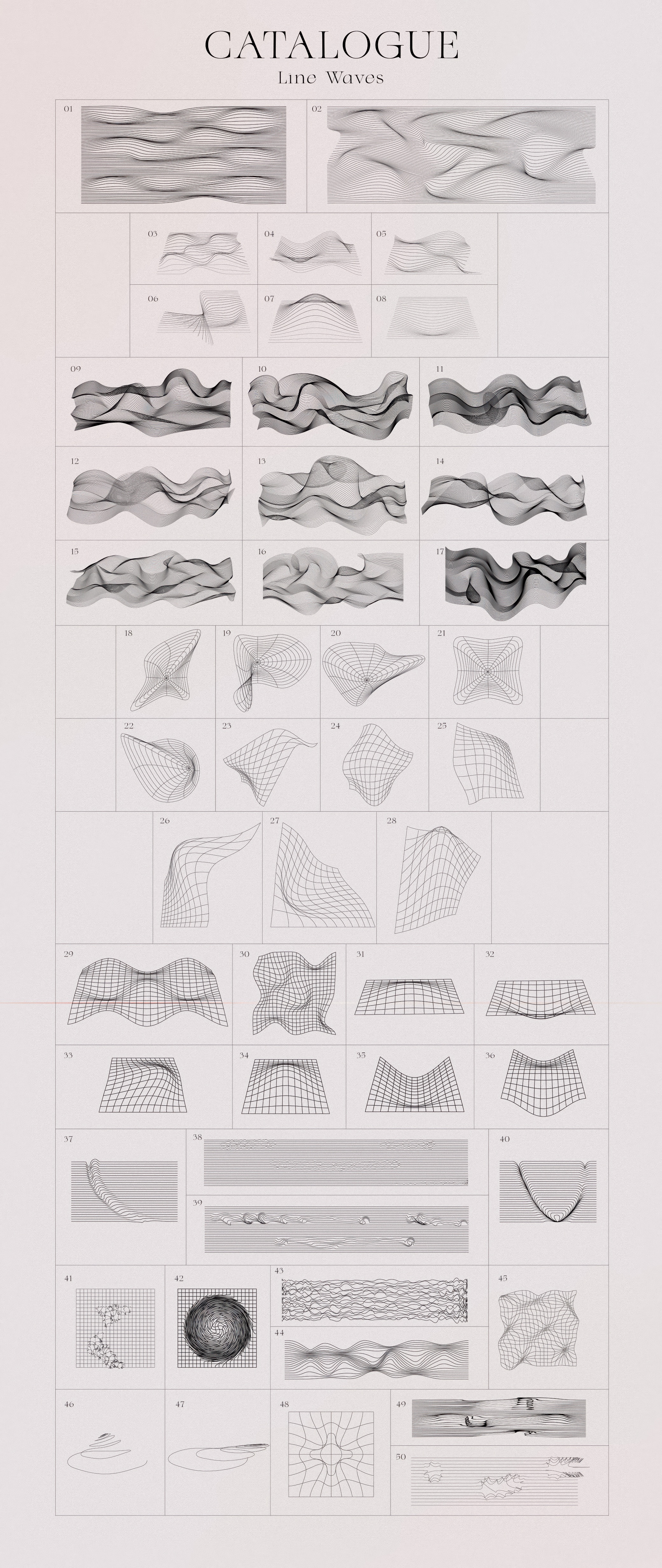 GRADIENTS: Lines & Shapes Collection