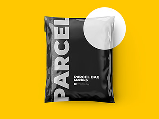 Download Shipping Bag Mockup: Free Download